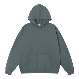 Sweat-shirt à capuche épais doublé en polaire 460 g/m² (unisexe) - Coupe décontractée, chaud et écologique pour l'automne/hiver - Product Image 1