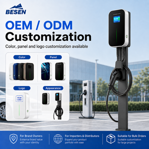 BESEN Caricabatterie Domestico per Auto Elettriche 22kW Wallbox EV 32A con App Wifi <span class=keywords><strong>Stazione</strong></span> <span class=keywords><strong>di</strong></span> <span class=keywords><strong>Ricarica</strong></span> per Veicoli Elettrici - Product Image 5