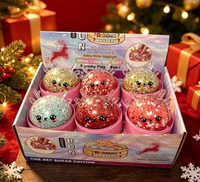 Jouet anti-stress Grinch Monstre Vert de Noël en TPR, phosphorescent, à remontée lente, Squishy, boîte surprise, cadeau