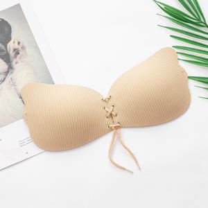 Femmes Sexy Sous-Vêtements Aile Forme Adhésif Silicone <span class=keywords><strong>Invisible</strong></span> Frontless <span class=keywords><strong>Soutien</strong></span>-<span class=keywords><strong>Gorge</strong></span> Push up Bras Collant Bandage Dos Nu <span class=keywords><strong>Soutien</strong></span>-<span class=keywords><strong>Gorge</strong></span> - Product Image 4