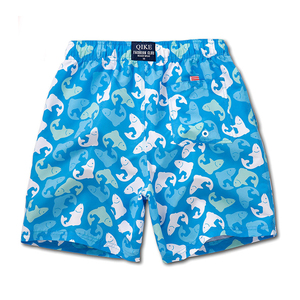 Bolsillo moda secado rápido transpirable rayas nadar baño de <span class=keywords><strong>playa</strong></span> para hombre Pantalones cortos - Product Image 2
