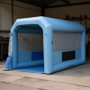 Portable Inflatable <b>Spray</b> <b>Booth</b> 13.1 X 9.8 X 9 Ft With Air Filter System For Car Bicycle Auto Part Painting - Product Image 2