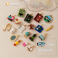 YIMEILI & Vintage Pendentifs 3D pour enfants, breloques DIY pour papeterie, livre magique, crayon, jouet, biberon
