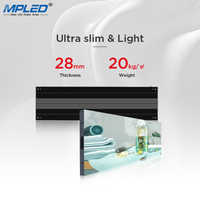 MPLED-Pantalla de púlpito de Iglesia, diseño ligero, tecnología silenciosa, tv