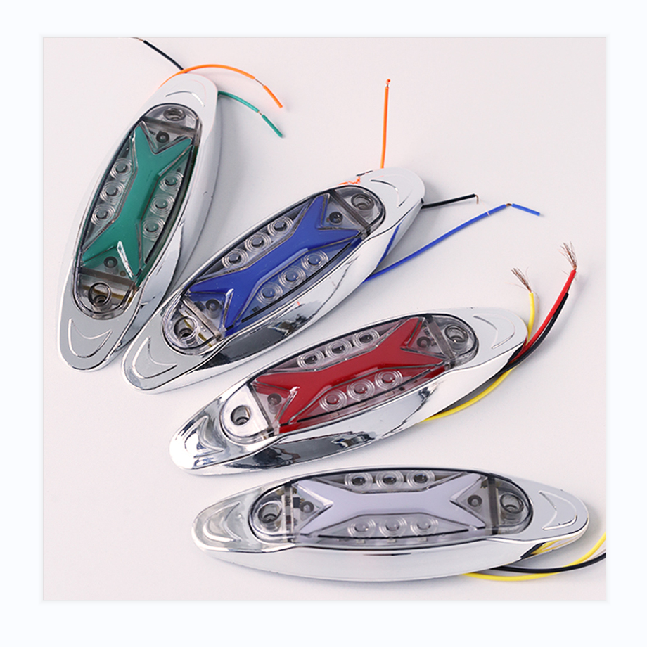 168*56 мм светодиодный задний фонарь для грузовика и габаритный фонарь с четырьмя лампами