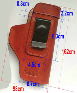 เคสใส่ปืนพก EVA แบบแข็งอเนกประสงค์ซองปืนไอบีรุ่นยุทธวิธีทนทานหนังแท้ถือแบบซ่อน - Product Image 3