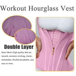 Vendeur chaud Fajase pour femmes colombien taille formateur Corset débardeur Body Shaper Pour Femmes post-partum ceinture avec 13 os en acier - Product Image 5