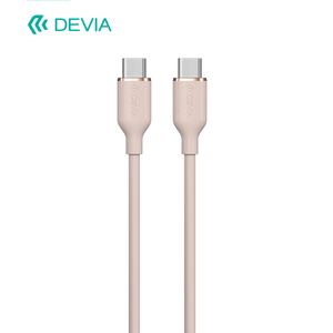 Cable de Silicona USB 3.2 Tipo-C a Tipo-C de 60W, 3A, Carga Rápida, Sincronización de <span class=keywords><strong>Datos</strong></span>, 1.2M para Teléfonos Móviles - Product Image 4
