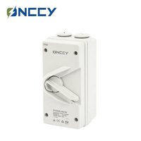 Interrupteur de déconnexion solaire photovoltaïque ONCCY IP66 étanche, isolateur CC 500V 1P 2P 3P 4P 20A 35A 63A