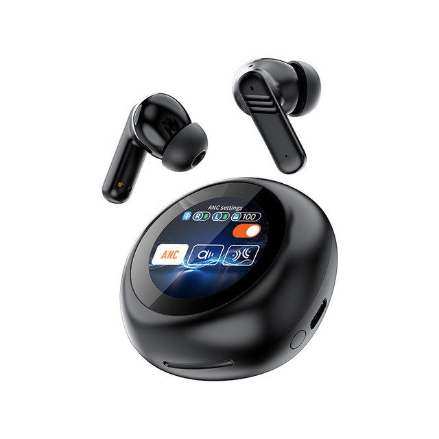 LX30 Professional In-Ear Wireless Gaming Headset TWS Earbuds ANC/ENC Wireless Charging Digital Display 5.4 Low Latency IPX4