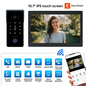 Système de visiophone intelligent avec caméra de sécurité Wifi Tuya App de 10,1 pouces, sonnette vidéo avec moniteur - Product Image 6