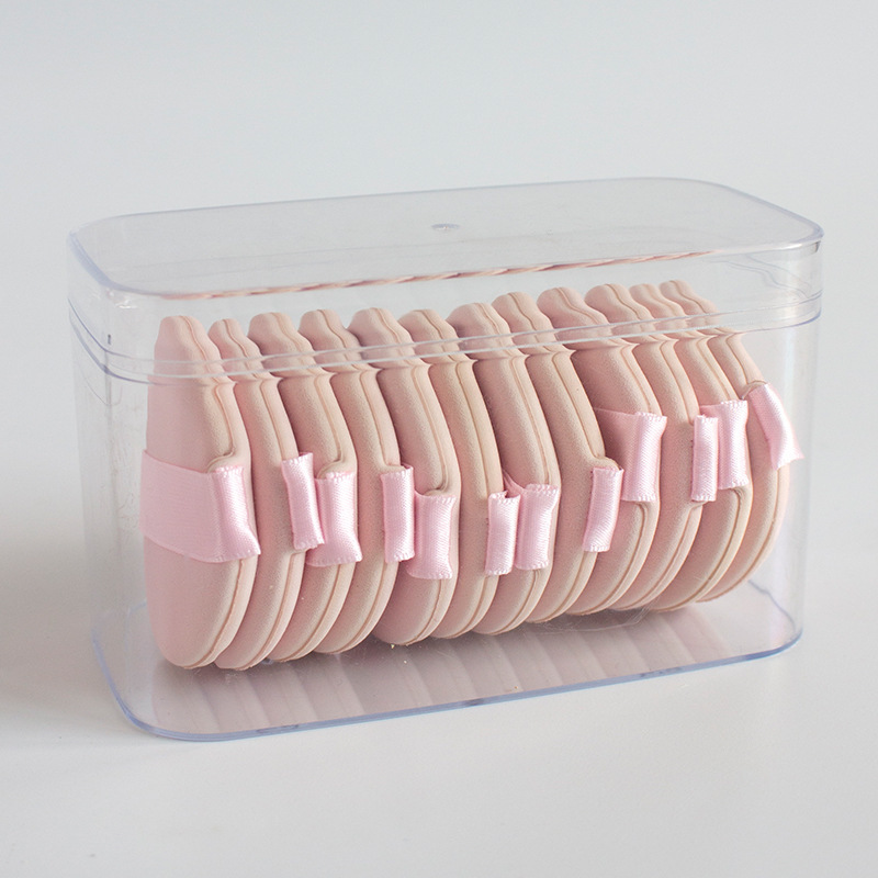 20 piezas-enviar caja redonda - forma de lágrima rosa pálido