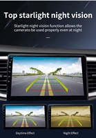 Caméra de recul universelle AHD 1080P étanche avec lignes de stationnement dynamiques et vision nocturne pour voiture