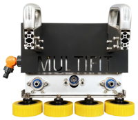 Robot de nettoyage de panneaux solaires MULTIFIT MR G2 1650, robot de nettoyage automatique sec et humide pour les systèmes d'énergie solaire