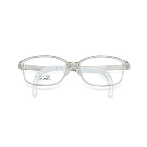 Montures de lunettes rectangulaires pour enfants en TR90, antidérapantes, monture complète, verres en résine, origine Danyang - Product Image 1