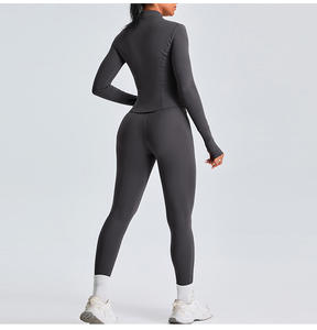 Leggings de yoga taille haute moulants grande taille <span class=keywords><strong>avec</strong></span> soutien abdominal incurvé et taille élastique, longueur cheville, pour le fitness et la course à pied pour femmes - Product Image 3