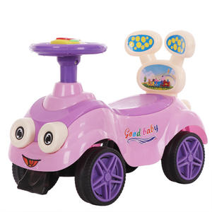 Voiture à bascule musicale pour enfants avec lumières / Voiture à pousser pour bébés / Voiture à bascule pour enfants - Product Image 4