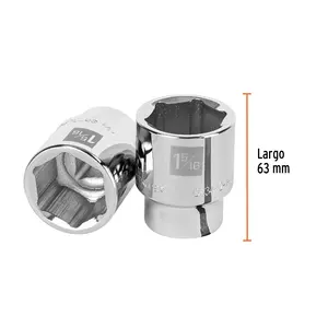 Juego de llaves de vaso de 6 puntas de 1-5/16 pulgadas, con accionamiento de 3/4 pulgadas, TRUPER - Product Image 3