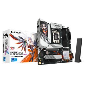 เมนบอร์ด B760M AORUS ELITE WIFI6E-P GEN5 LGA1700 รองรับซีพียู Intel Core i3 i5 i7 i9 รุ่นใหม่ ขนาด mirco-atx แรม DDR5 256GB ชิปเซ็ต Intel B760 - Product Image 2