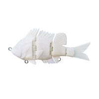 Appâts de pêche artificiels Appâts de natation articulés en eau douce salée pour la conception de leurre de pêche au brochet et à la truite