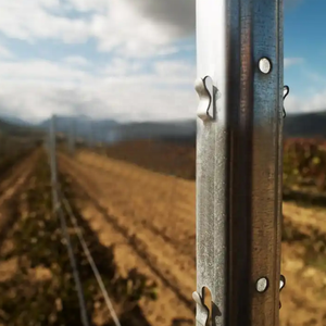 <span class=keywords><strong>Postes</strong></span> de Enrejado para Huertos y Viñedos al por Mayor, Metal Galvanizado con Marco de Acero y <span class=keywords><strong>Madera</strong></span>, Superficie Recubierta, Fácil de Montar - Product Image 1