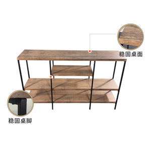 Nordic minimalist floor-<b>standing</b> multi-tiered storage rack, multi-functional storage shelf for pots, <b>pans</b>, and documents, for - Product Image 3