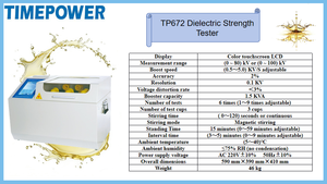 Auto <strong>Oil</strong> 100KV Transformer <strong>Oil</strong> <strong>BDV</strong> <strong>Tester</strong> Dielectric <strong>Oil</strong> <strong>BDV</strong> Test Kits for 80KV 100KV Testing Equipment with 1-Year Warranty - Product Image 5