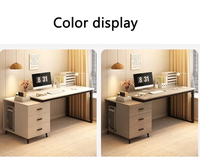 Bureau d'ordinateur portable en bois blanc simple, best-seller, avec hauteur réglable et design ergonomique pour le bureau, l'ordinateur et les études