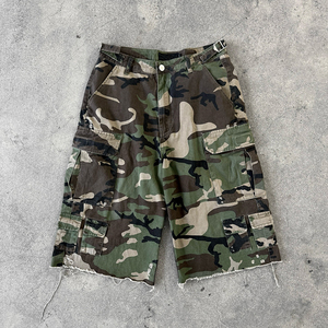 Cargo Capris For Women Elasticated Waist 3/4 Cargo Shorts Ladies Pull On Cropped Casual Walking Trousers Summer Plain Multi Pockets Capri Pants