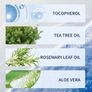 Spray de soin après-percage OEM, solution saline naturelle, nettoyant pour piercings, nez, septum, nombril, cartilage, brume d'aloe vera et de romarin - Product Image 6