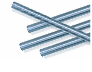 Varilla Roscada de Acero Galvanizado Electrolítico de Alta Resistencia M8, Rosca Derecha, Métrica, para Construcción - Product Image 1