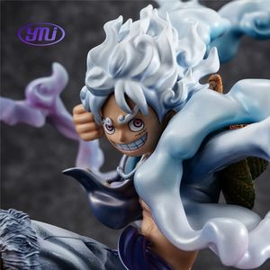 Nika Luffy Sun God <span class=keywords><strong>Combat</strong></span> Pose Manga Collection <span class=keywords><strong>Figurine</strong></span> modèle poupée PVC Anime Figure Statues jouets pour enfants 21CM Gk Gear 5 - Product Image 6