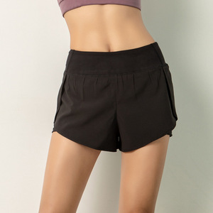 <span class=keywords><strong>Short</strong></span> de course 2 en 1 pour femmes <span class=keywords><strong>Short</strong></span> léger à séchage rapide Gym Athletic Training Yoga <span class=keywords><strong>Short</strong></span> avec <span class=keywords><strong>poche</strong></span> pour téléphone - Product Image 6