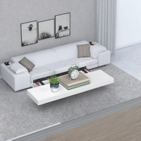 Étagère murale en bois flottante, panneau mural 20x80x3.8cm, cadre photo, décoration pour salon