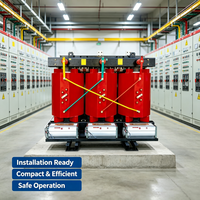 Transformateur en résine époxy 2500 kVA triphasé SCB13 10 kV/400 V à faible perte, certifié UL CE EAC pour système de distribution