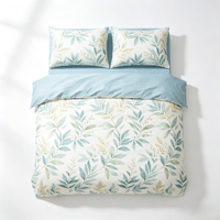 Lot de Stock – Parure de Lit Imprimée Florale en Gros, Linge de Lit Imprimé en Microfibre 4 ou 6 Pièces pour Revendeurs