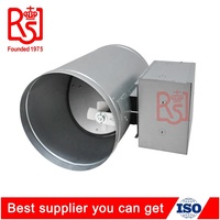 Outils de CVC Amortisseur de conduit rond à arrêt mécanique, débit d'air constant, contrôle du volume, cercle, amortisseur pour systèmes de CVC
