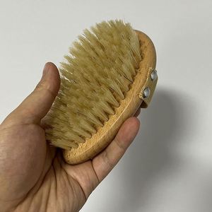 Cepillo Exfoliante de Cerdas Naturales para Piel Seca, para Baño, Venta al Por Mayor - Product Image 4