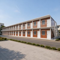 Maison préfabriquée de haute qualité, extensible et modulaire, 20 pieds, 40 pieds, pour l'hébergement des camps miniers