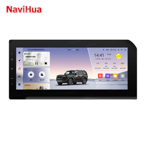 เครื่องเล่นดีวีดีระบบสัมผัสหน้าจอ Navihua ดีไซน์ใหม่ รองรับ Carplay สำหรับรถยนต์โตโยต้า ปราโด LC250 ปี 2024 2025 วิทยุติดรถยนต์ สเตอริโอ ออโต้ WIFI - Product Image 1