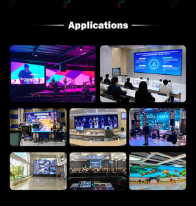 Écran LED géant 4K pour mur vidéo intérieur, montage mural, <span class=keywords><strong>cinéma</strong></span> maison, P1.56 P1.86 P2.5, écran HD pour salle de contrôle - Product Image 6