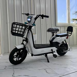 Bicicleta Eléctrica Doble Urbana de 48V350W, Bicicleta Eléctrica Biplaza para Adultos con Ajuste de 3 Velocidades, Dispositivo Antirrobo para Desplazamientos Diarios - Product Image 4