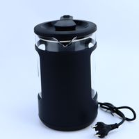 Bouilloire électrique en verre de 1,5 litre 1500 W 220 V avec théière pour chauffe-eau, appareils électroménagers de cuisine