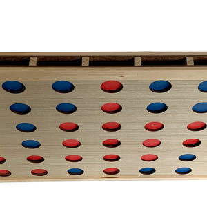 <strong>Large</strong> Wooden Jumbo <strong>Connect</strong> <strong>4</strong> in Row <strong>Connect</strong> Lawn Party Back Yard Games Outdoor - Product Image 6