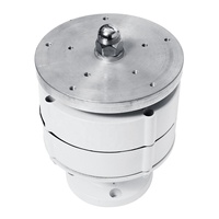 Moulin à vent à axe vertical de générateur d'éolienne de lanternes de 5 lames avec le contrôleur 400W 12V/24V