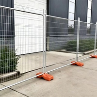Clôture de contrôle des foules prête à l'emploi YC, barrières de contrôle en acier haute résistance, barrière en acier soudée sans soudure