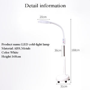 Salon de beauté maquillage LED lumière froide <span class=keywords><strong>loupe</strong></span> <span class=keywords><strong>lampe</strong></span> ongles beauté cils <span class=keywords><strong>lampe</strong></span> <span class=keywords><strong>manucure</strong></span> tatouage PMU Shadowless lampadaire - Product Image 4