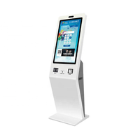 Système de gestion des files d'attente HONGKAI HK pour banques/hôpitaux/gouvernements, borne de sol avec distributeur de tickets d'appel 120W/300W