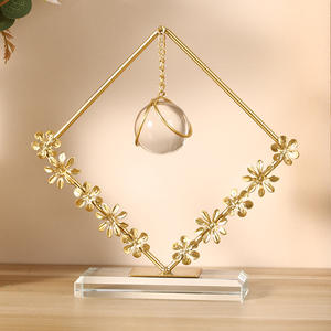 زينة خزانة تلفزيون لامعة لمدخل غرفة المعيشة ، قلادة إكليل كرة كريستال أنيقة عبر الحدود - Product Image 2