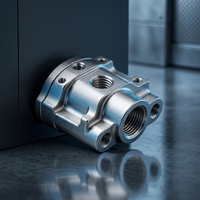Pièces usinées CNC sur mesure de précision en acier inoxydable, alliage d'aluminium, alliage de titane, anodisées, tournées et polies, 6061-T6, 0,05 mm